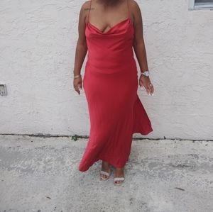 A vintage Victoria's secret slip dress 100% silk